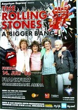 ROLLING STONES  2006 FRANKFURT - orig. Concert Poster - Konzert Plakat - DIN A1
