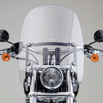 National Cycle Spartan Quick Release Windshield Clear 18.5in N21201