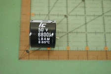 ILLINOIS CAPACITOR SNAP-IN CAPACITOR 6800uf 50v LBAM NEW 688LBA050M2ED  Lo PRO