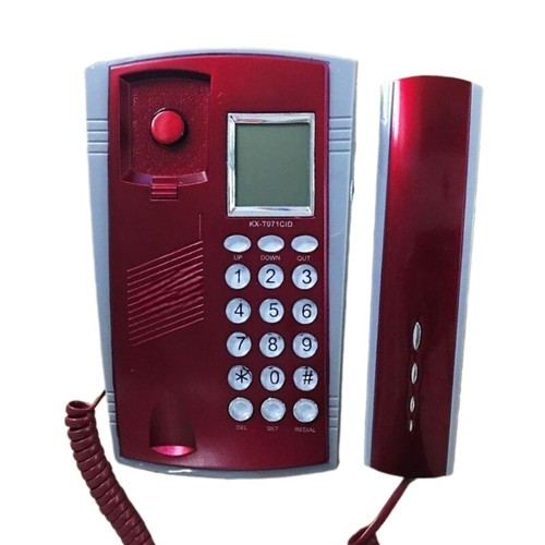 KX~071 Fixed Telephone With Caller Display Home Offices BatteryFree Big Buttons - Zdjęcie 9 z 10