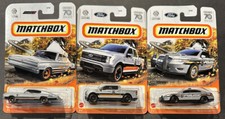 Matchbox 70th Anniversary '66 Dodge Charger 2022 F-150 Lightning Ford Police LOT