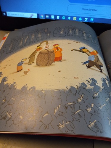 PJ LIBRARY PB LIBRO LOS SABIOS DE CHELM Y LA LUNA DE SHLOMO ABAS 2019 - Imagen 5 de 5