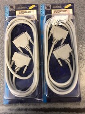 10 Straight Thru RS232 Cable DB25 M/M 25C