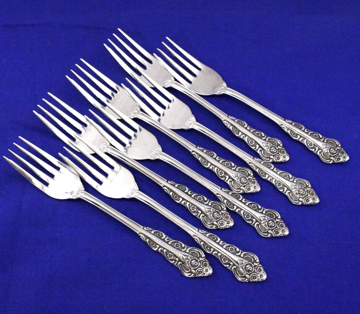6 1/4"  Oleg Cassini  Ekco Stainless Flatware Eks26