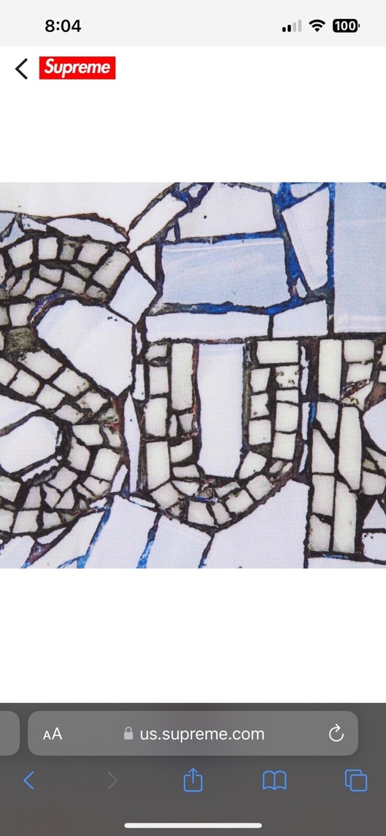 Supreme Mosaic S/S Shirt Multicolor Size SMALL | eBay