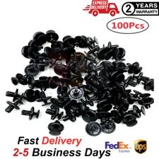 100x Bumper Clips Retainer for TOYOTA LEXUS Plastic Rivets Fastener Fender Push
