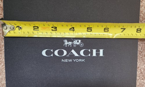 COACH NY logo MOUSE PAD 7 3/4" X 7 1/2" Excellent Condition. - Zdjęcie 7 z 11