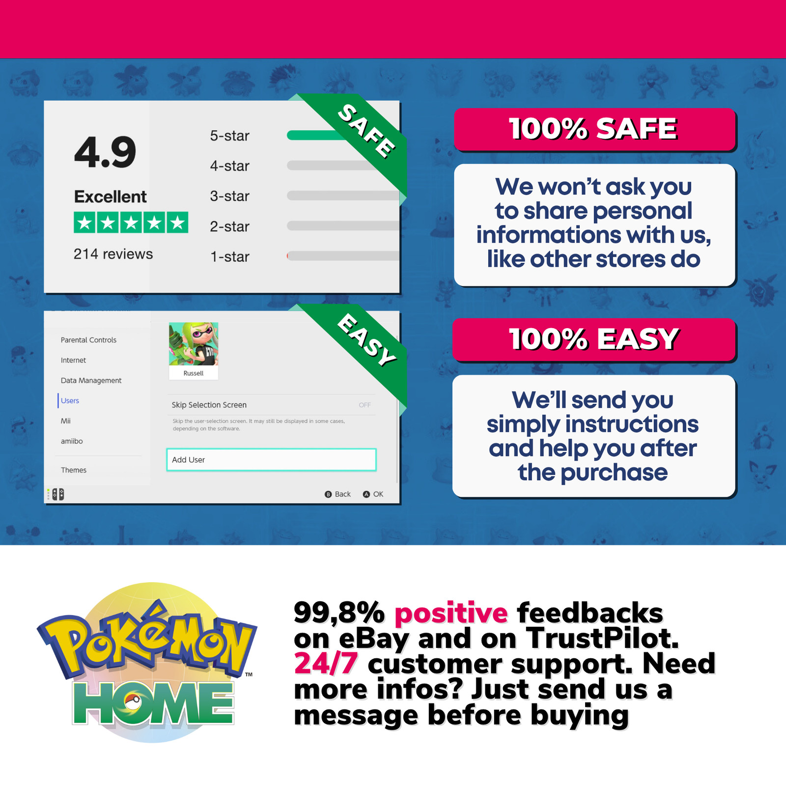 Pokémon HOME Shiny Living Dex Complete Sword Shield & DLC 6 IV Pokedex & Guide