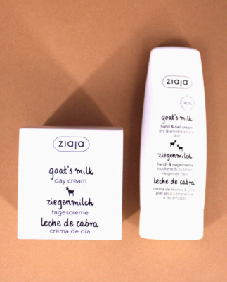 2tlg Set | Ziaja Goats Milk Ziegenmilch Tagescreme + Handcreme
