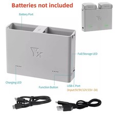 For MINI 4 pro/3/3 pro Drone Accessories 2-way Charger Battery Charging Station