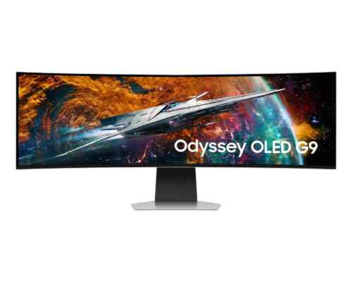 Samsung LS49CG954SEXXY 49" Odyssey OLED G9 Curved DQHD Gaming Monitor - Picture 1 of 7