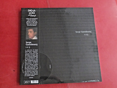 Serge Gainsbourg - 1 2 3  Sealed Doxy 2 x LP + Cd set  2011