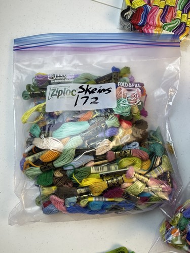 DMC and Prism Brands Quilters Floss Lot Of 472 Skeins New - Picture 7 of 7