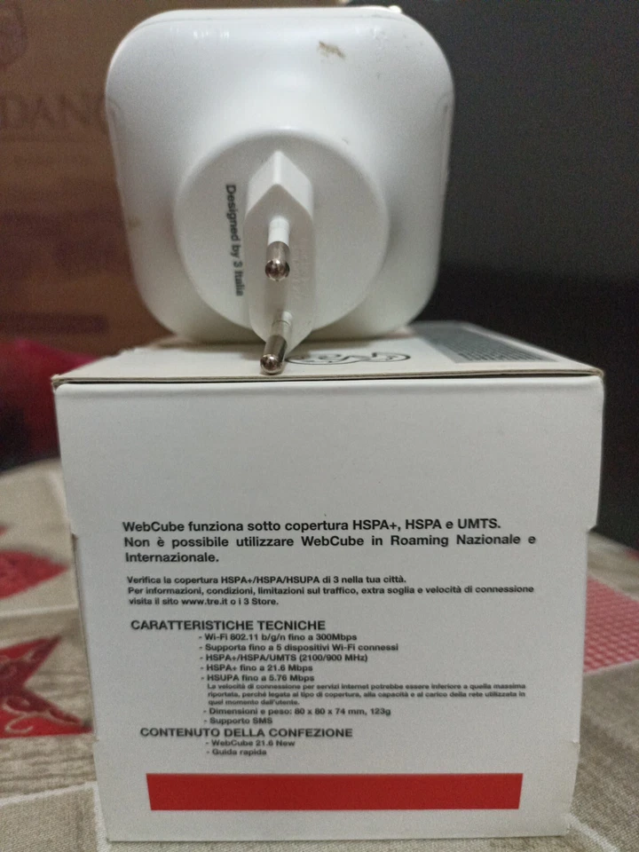 WebCube 3 - Modem Router 21.6 HSPA UMTS - Immagine 3 di 3