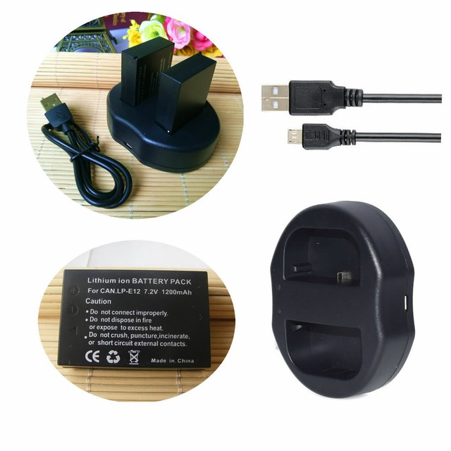 Battery for Canon PowerShot SX70 HS EOS M Mirrorless Digital Camera