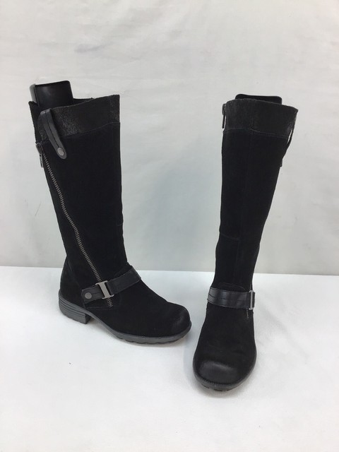 earth knee high boots