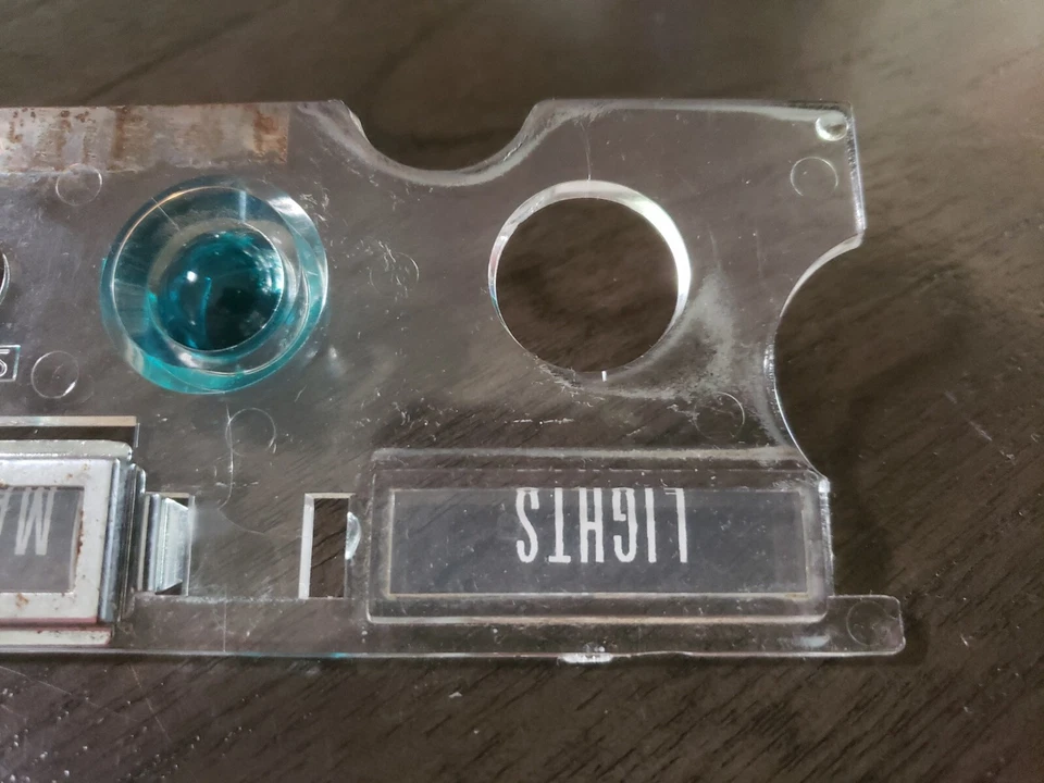 1966 AMC Rambler 转动单灯,地图灯雨刮器仪表板指示器灯镜 — 第 3/4 张图片