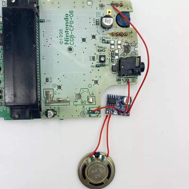 Game Boy Advance / Color Sound Speaker Audio Amplifier GBA GBC AMP - Image 3 of 3