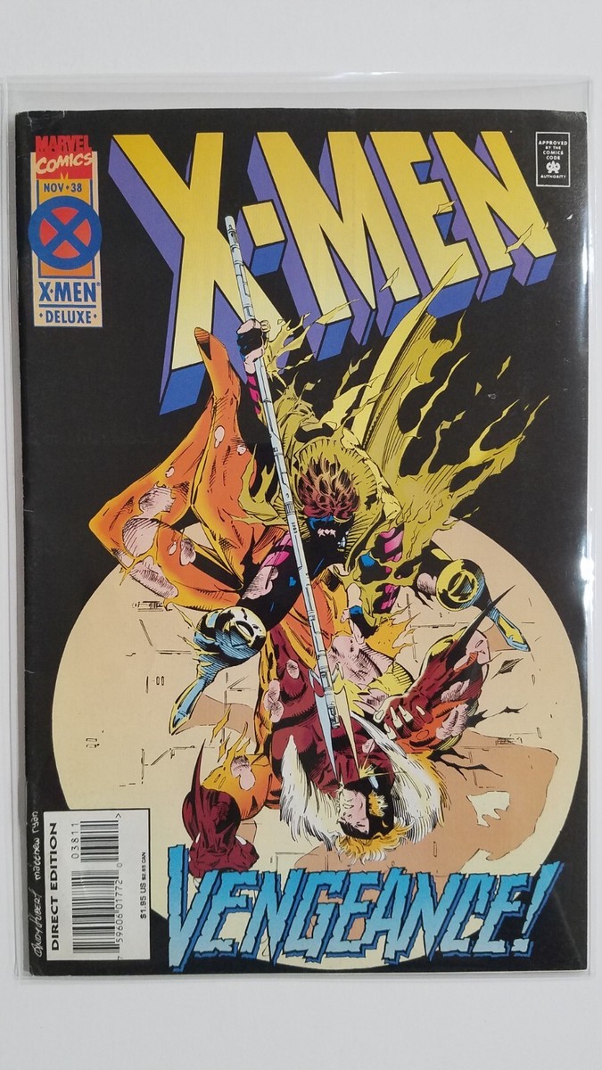 MANA マナ　ふかふかバブーシュ　YLW 38 X-MEN #38 NOV 1994 X-MEN DELUXE MARVEL COMICS NM+ | eBay