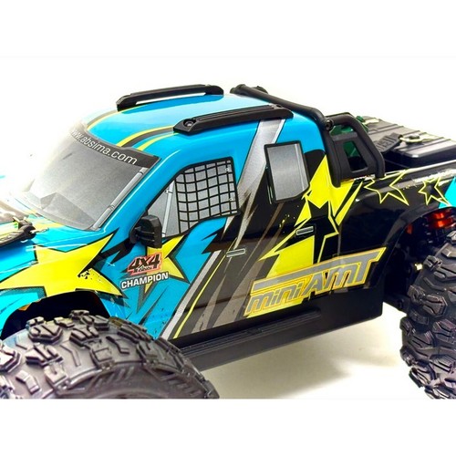 Absima 16031 1:16 BL/3S Monster Truck MINI AMT brushless 2,4GHz RTR Fluo-Blue - Bild 3 von 5