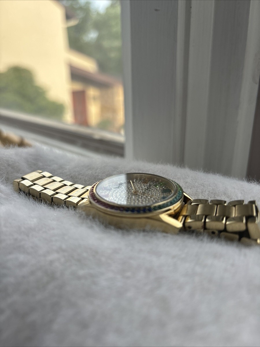 Coach Preston 36mm Gold Plated Stainless Steel Case with Gold-tone