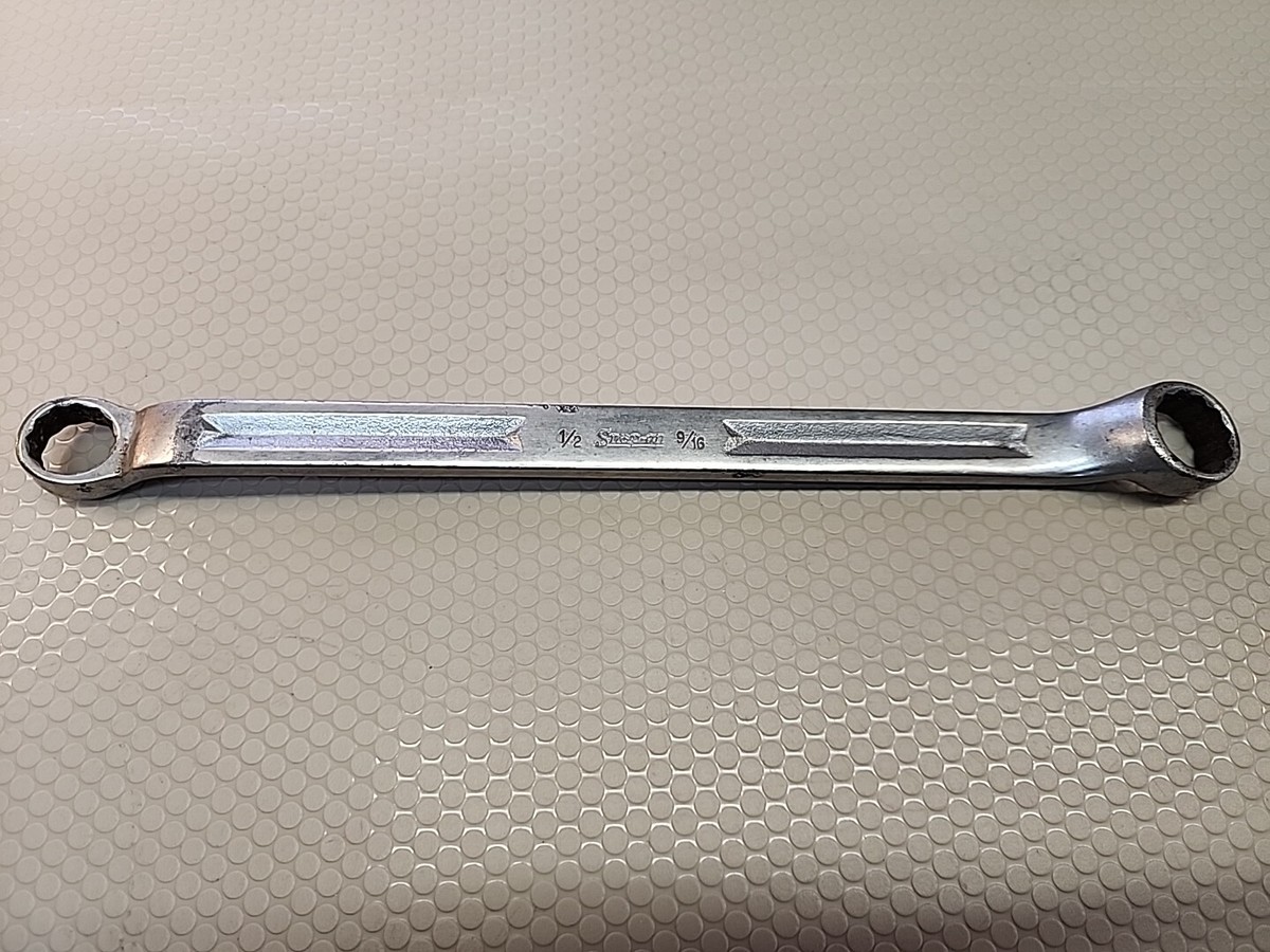 paru【YXインク】12.13.15.16.18.20 Snap-On Tools 1/2” & 9/16” SAE Offset 6pt Box Wrench XV-1618-S