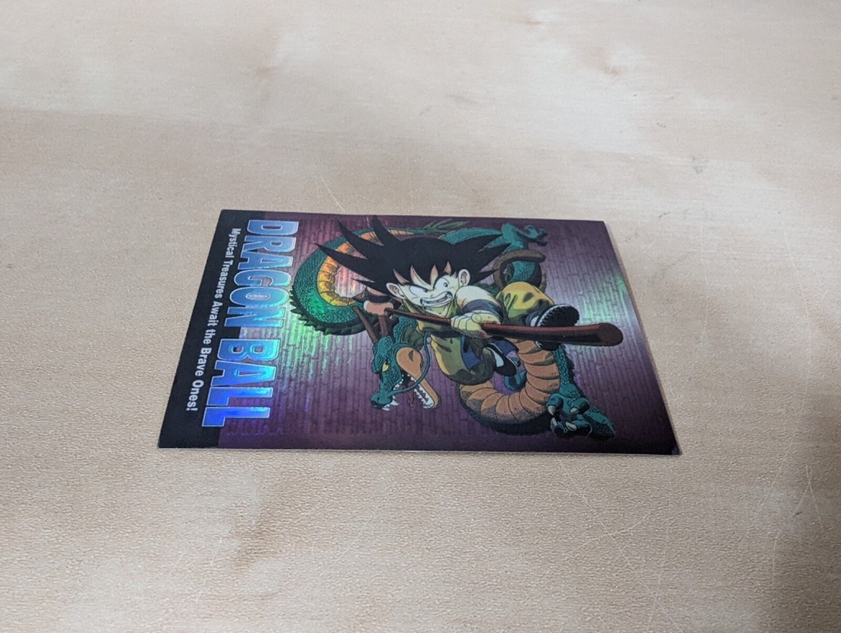 1995 Bird Studios Dragon Ball Chromium Refractor Chase Cards