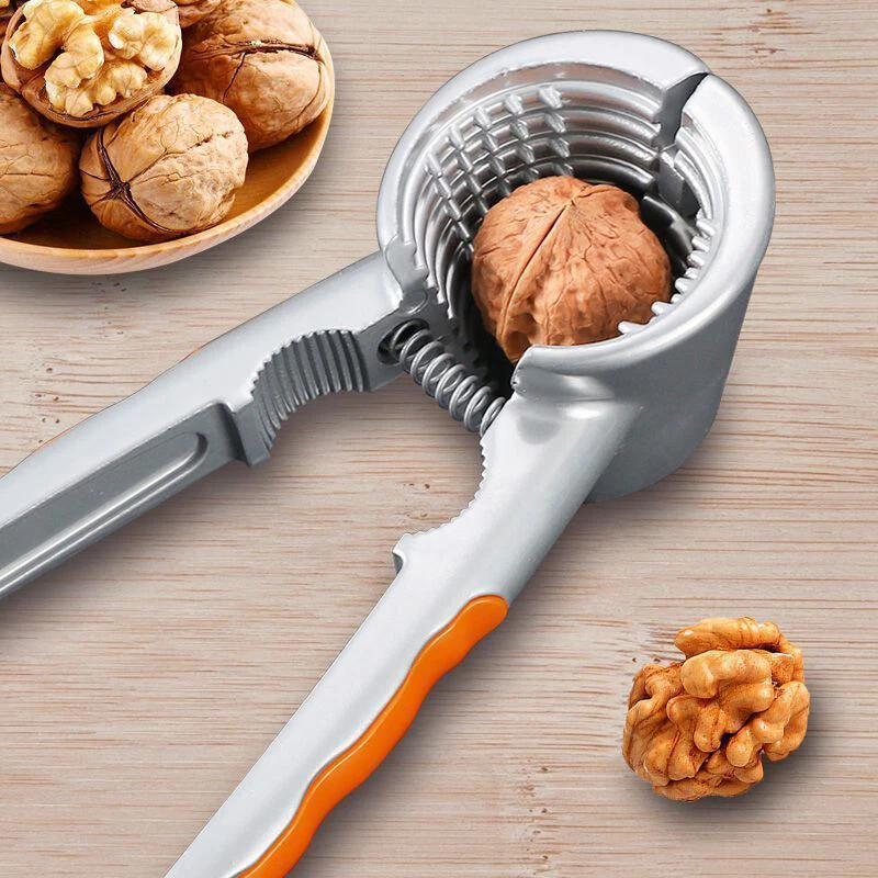 Portable Nut Cracker Kitchen Gadgets Tool Sheller Walnut Opener