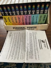 Anthony Robbins Personal Power! 30 Day Progam - 24 Cassette Tape Set