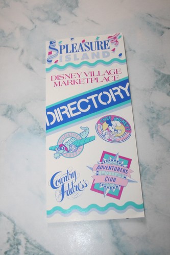 Vintage 1990's Disney Memorabilia including Pleasure Island Lot 8 - Picture 6 of 7