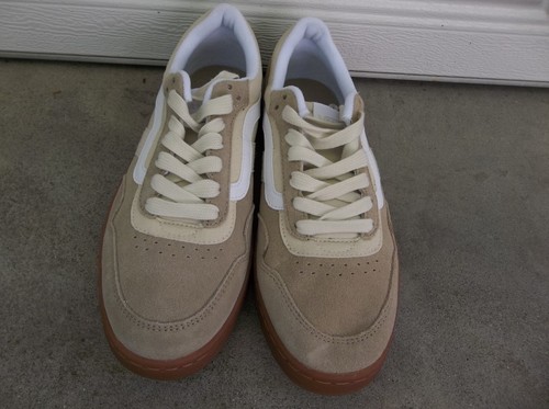NWT MEN'S VANS CRUZE 3.0 SNEAKERS/SHOES SIZE 9.KHAKI/GUM.BRAND NEW FOR 2025. - Picture 3 of 5