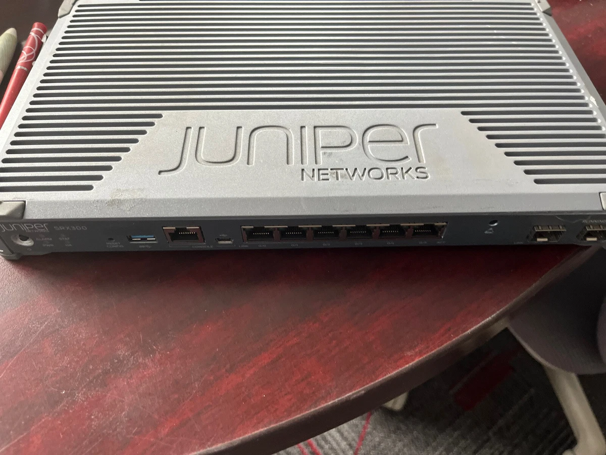 JUNIPER NETWORKS SRX300-6 PORT-JB SERVICE GATEWAY FIREWALL