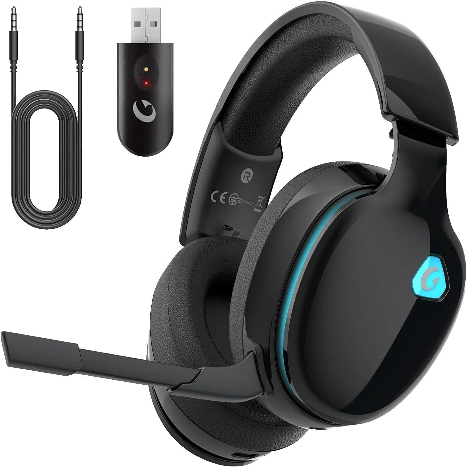 Black Video Game Headsets