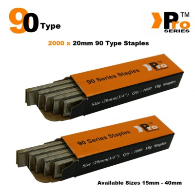 90 Type Staples 2000 x 35mm