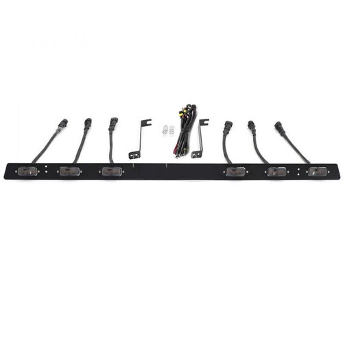 Lámpara de rejilla 1X de malla delantera superior delantera para Mitsubishi Pajero Montero 14-19 - Imagen 9 de 11