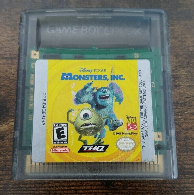 Monsters, Inc. (Nintendo Game Boy Color, 2001) for sale online eBay