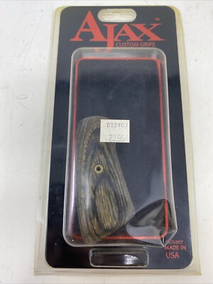 Ajax custom grips GPI-BLK Made in USA | eBay
