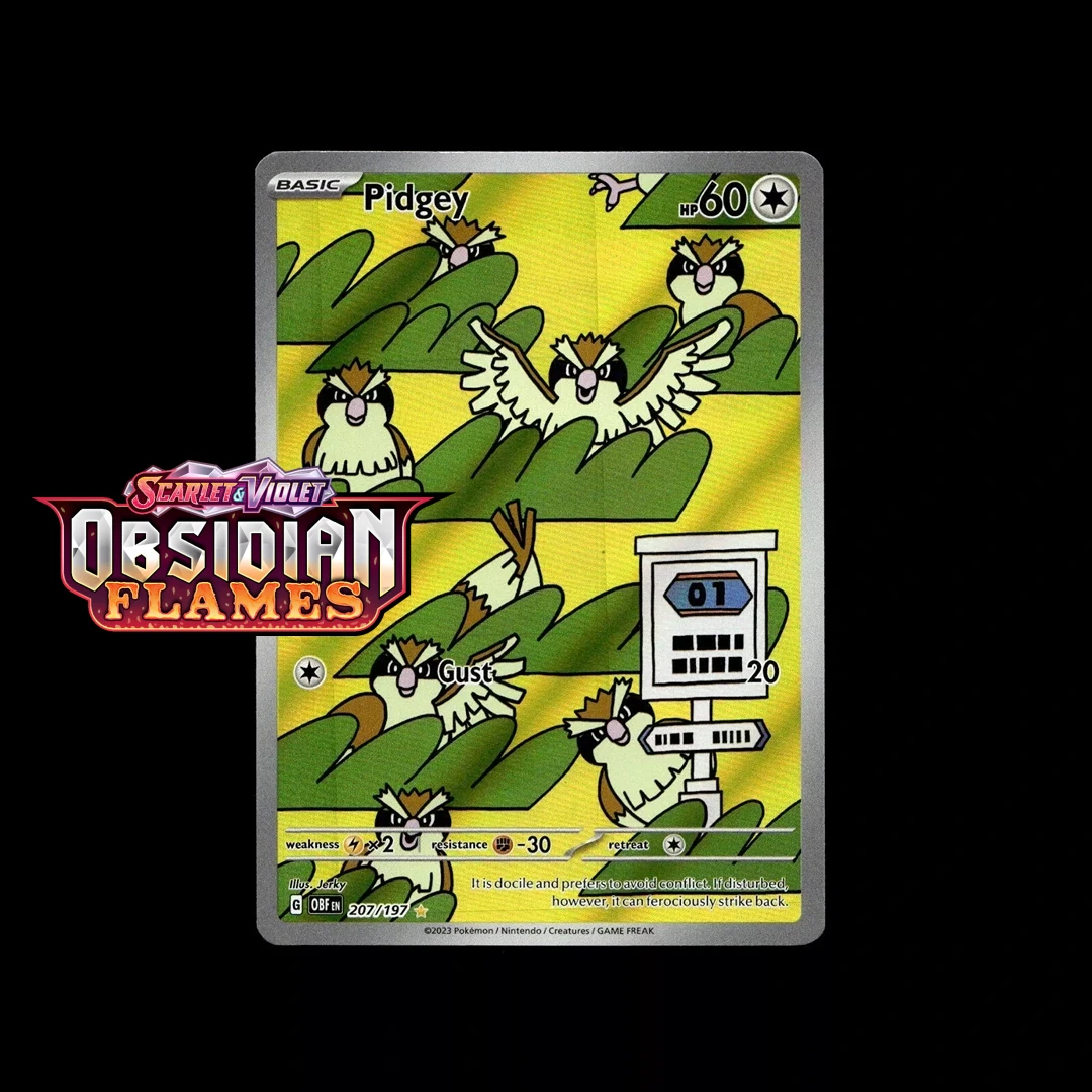 Pidgey 207/197 SV03: Obsidian Flames for sale | eBay