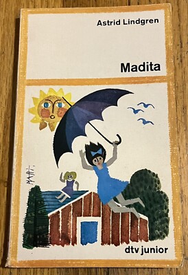 MADITA : in German : by Astrid Lindgren : Ilon Wikland : vintage
