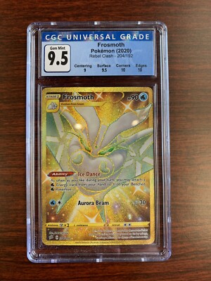 GEM MINT Gold Shiny Frosmoth 204/192 CGC 9.5 SR 2020 Pokemon TCG Rebel Clash | eBay GEM MINT Gold Shiny Frosmoth 204/192 CGC 9.5 SR 2020 Pokemon TCG Rebel Clash | eBay