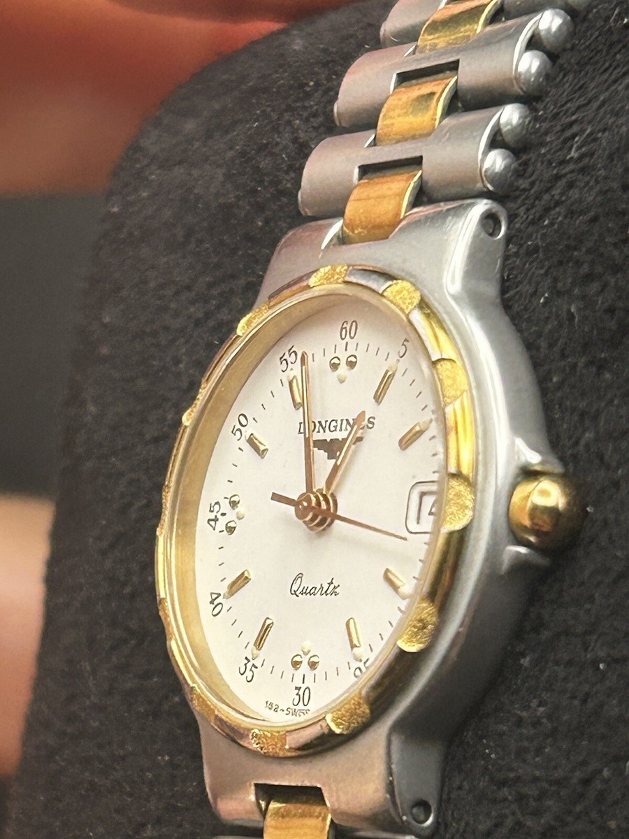 Vintage Longines Conquest Quartz 80 152 Swiss 4937 Ladies