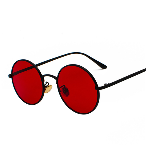 Steampunk Style runde Vintage Sonnenbrille UV400 Schutz Metallgestell Brille - Bild 25 von 25