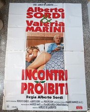 Manifesto originale 4F - INCONTRI PROIBITI Valeria Marini - Movie Poster Affiche