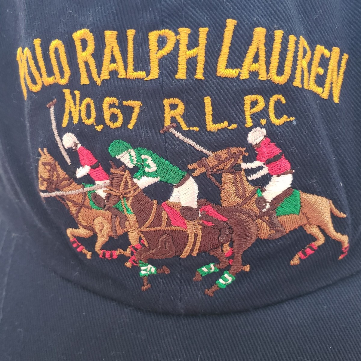 POLO RALPH LAUREN　ラルフローレン　ベレー帽　ネイティブ　ロゴ POLO RALPH LAUREN MEN NAVY BLUE 