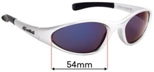 SFx Replacement Sunglass Lenses Fits Bolle Swisher - 54mm Wide