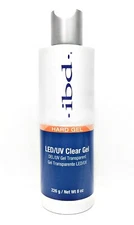 IBD UV/LED Builder Gel Hard Gel Clear 8oz Refill size - Super Deal