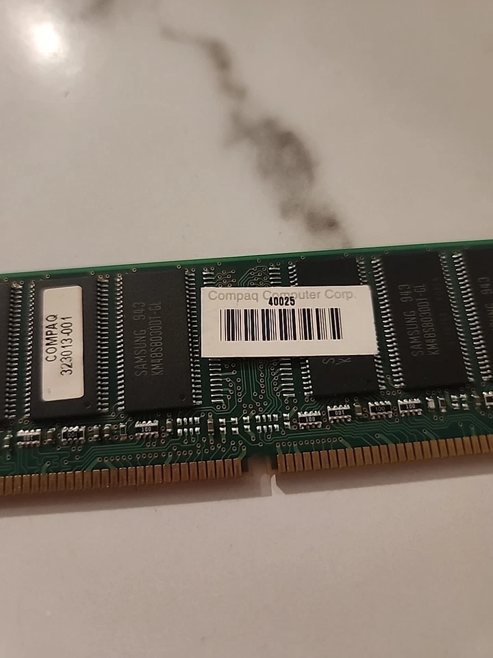 Samsung Memory PC100-322-620 KMM366S1623DT-GL (KOREA) 64MB - Image 3 of 4