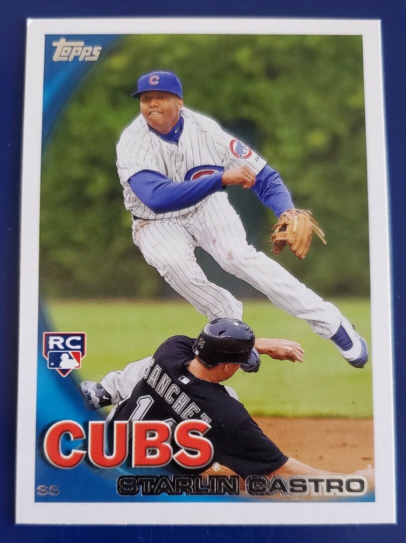 2010 Topps Update Starlin Castro Chicago Cubs US-85 RC