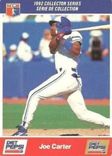 #25 Joe Carter - Toronto Blue Jays - 1992 Diet Pepsi Baseball