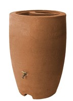 Rain Barrel 50gal Terracot Ath on sale Rain Barrel 50gal Terracot Ath on sale